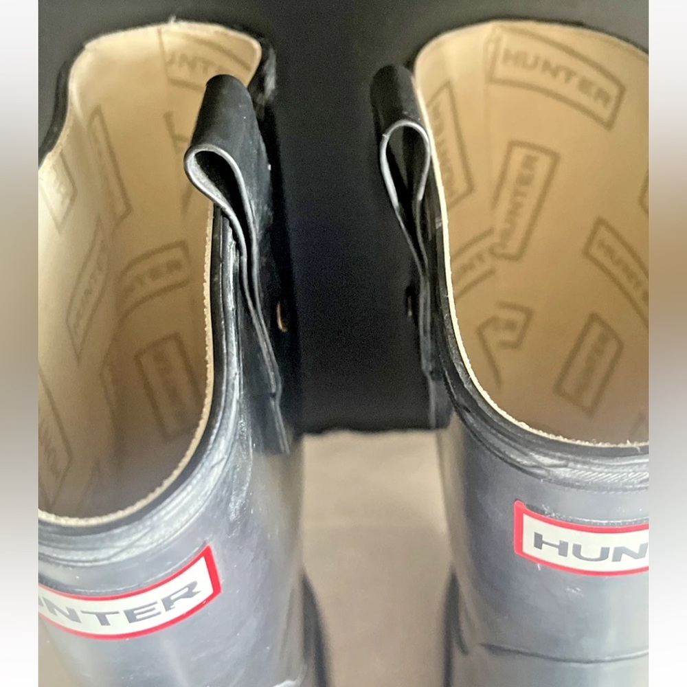 Hunter Classic Black Rain Boots - Picture 4 of 11